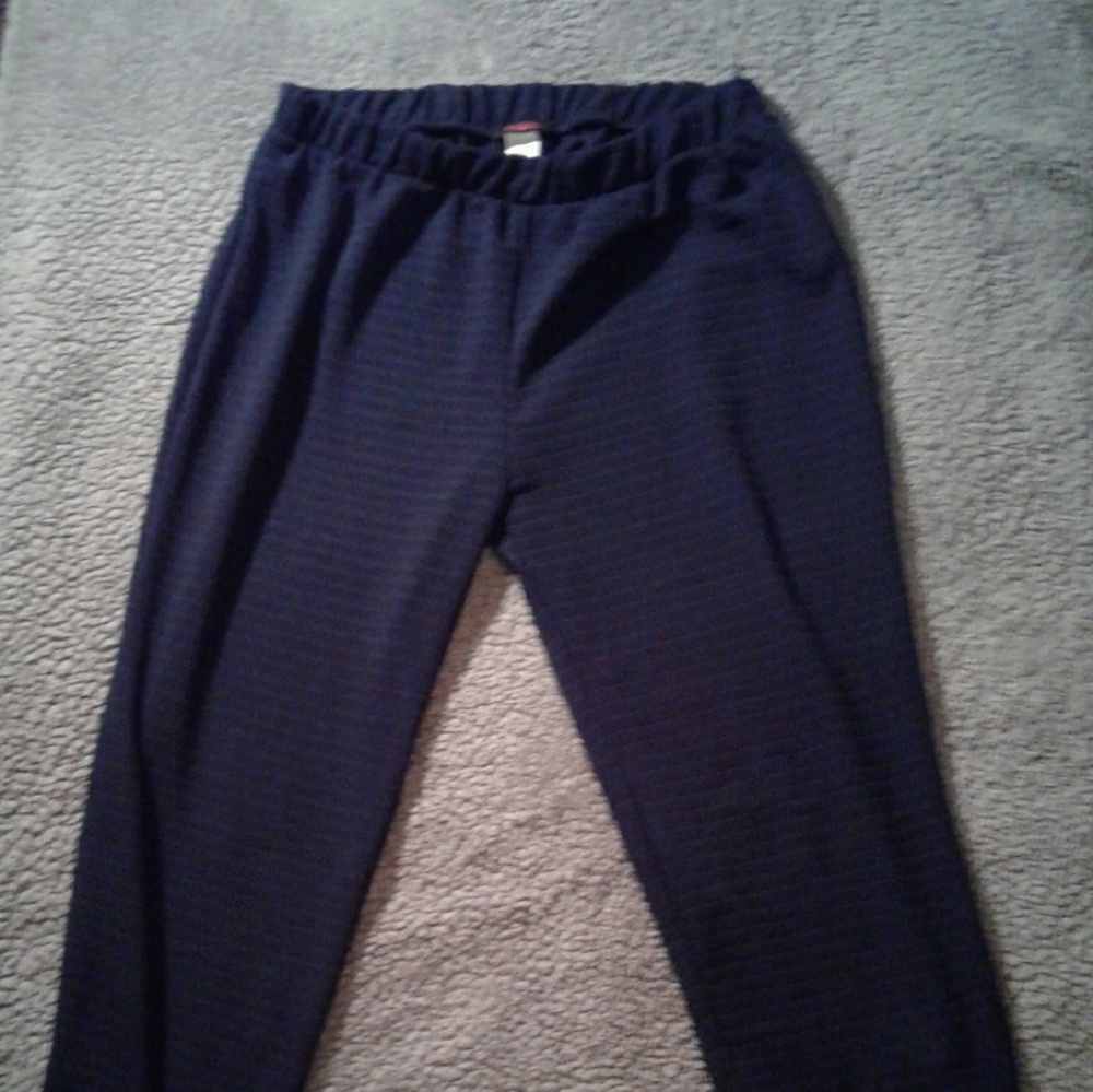 Navy blue joggers